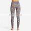 Hot sale tight slim fit yoga pants camouflage lady sublimation yoga pants