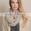Factory Direct Supply Gold Lurex Marled Girls' Knit Infinity Scarf