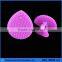 fashione cute heart shape facial brush for girls