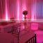 Creative handmade pipe and drapes for wedding