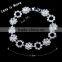 Fashion Jewelry Bracelet with White CZ crystal Lady Bracelet