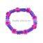 Multi Color Caterpillars Shape Silicone Bracelet Serials-5