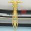 Metal gold bookmarks for books