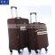 High Quality Best Soft Shell Folding Trolley Suitcase/ Polyester Polo Trolley Luggage