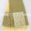 The most beautiful design crochet lace fabric material for making dresses/Fancy fabric for party and fashion show