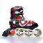 New design High quality inline skate shoes roller skates Alunum frame skates