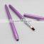 Flat Nylon Hair UV Gel Purple Aluminum Handle Nail Brush Nail gel brush