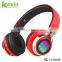 Wholesale 40MM Speaker Stereo Foldable Wireless Headphone Bluetooth With LED Light