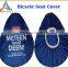 Funny outdoor Advertised waterproof bicycle seat cover