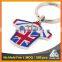 China Supplier blank advertising souvenir gift printing bike keychain