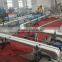 Plastic slat top chain conveyor by customized for production line