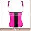 2016 Hot Polyester Black Sexy Underwear Women Latex Waist Trainer Corset Cincher Vest Body Shaper