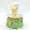 Cheap Teddy bear kids snow globe with blowing snow