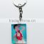 Crystal Keychain for baby gift & souvenirs customized crystal photo keychain