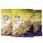 Back seal bags for food packaging heat seal aluminum foil bags with tear notch