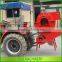 Large capacity rice wheat thresher machine set on the back of the tractor hot sale