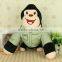 Kanou Company Customize 6" Stuffed Animal Long Arms Monkey With T-shirt LOGO Print