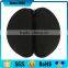 black nylon cover eva sunglass folding case pouch