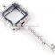Key Shaped Floating Locket Charms with Crystals