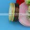 Wholesale Golden&silver edges satin ribbon
