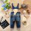 Top selling products 2015 fashion cheap baby denim overalls