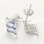 2016 Hot Welcome European Style 925 Silver Stud Earrings