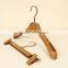 New Design Thick Plastic Hanger for Coats and Suit,Imitation Wood Color