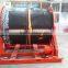 Inflatable rubber oil boom
