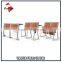 Tianzuo Aluminum Frame school double desk and chair