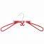 New design Metal+PVC coated multifunctional clothes hanger