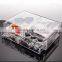 Hot selling customized OEM ODM accepted acrylic cosmetic storage box with drawers