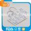 HOT sale fashionable white shopping kraft paper bag