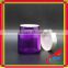 purple glass cream jar with 100g glass jar with glass jars for cosmetics