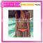 2016 hot sale two piece sexy colorfui bikini