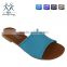 malaysia simple style hot sale summer autumn PU indoor flat slipper for women