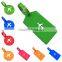Rubber soft PVC luggage tag