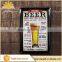 beer & coffee tin signs OEM advertising metal sign