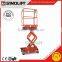 2016 SINOLIFT SJY Mini Mobile Scissor Lift with CE Certificates
