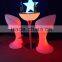 Decorative waterproof led bar stools/KTV party stools/Light Up led Bar Stool