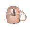 New Products 16oz Hammered Solid Moscow mule barrel Copper Beer Mugs