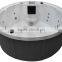 Royal big bathtub hot sell round shape outdoor spa whirlpool