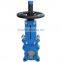 low price flanged manual stem knife gate valve pn25 cast iron din