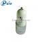 5V 2.1A Aluminum/ABS material Bullet 2 Port Smart USB Car Charger For Iphone 5/6 and Samsung