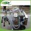 two buckets vacuum pump milking machine