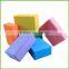 Eco-friendly eva yoga block customized foam brick with Exercise apparatus