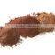 organic alkalized cocoa powder in dark brown