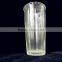 cheap glass candle holder/clear glass wax empty jar