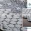 Laser Embroidery Flower Design Fabric For curtains