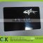 patched metal logo pvc card from China golden manufacturer