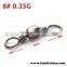 Wholesale brass barrel fishing swivel